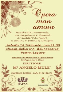 Pietra Opera Mon Amour - 14 febbraio