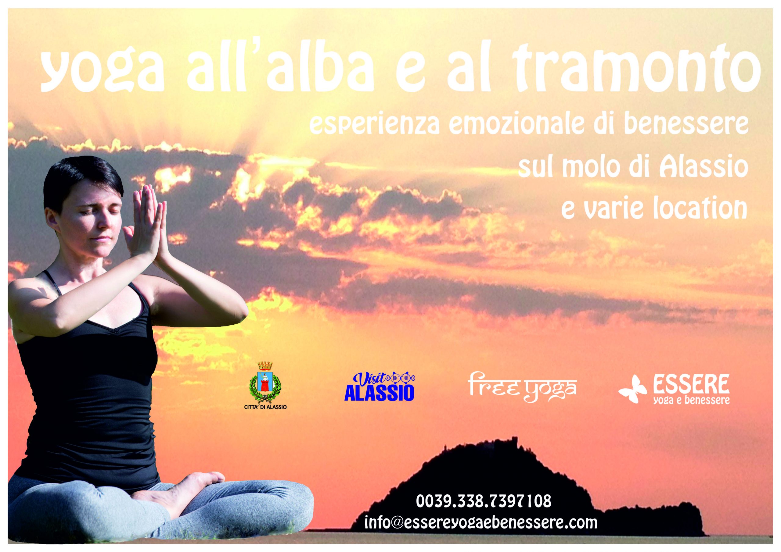 alba-tramonto-essere-free-yoga-molo-experience-esperienza-premium-gratuito-benessere-village-citta-visit-alassio-lucia-ragazzi-wellbeing-wellness